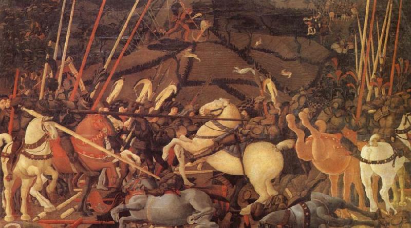 UCCELLO, Paolo The Battle of San Romano china oil painting image